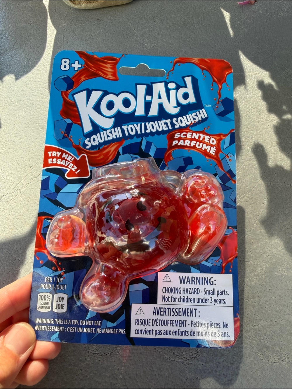 Kool Aid Man Scented Red Squishi Toy